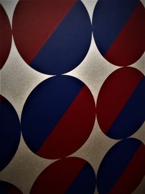 Rob Schotman - Intrigerend jaren 60 PoP Art Litho - variaties op een cirkel - gesigneerd kopen? Bied vanaf 10!