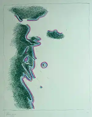 Buy Jaap Hillenius - handgesigneerde litho | épreuve d'artiste | 1973? Bid from 40!