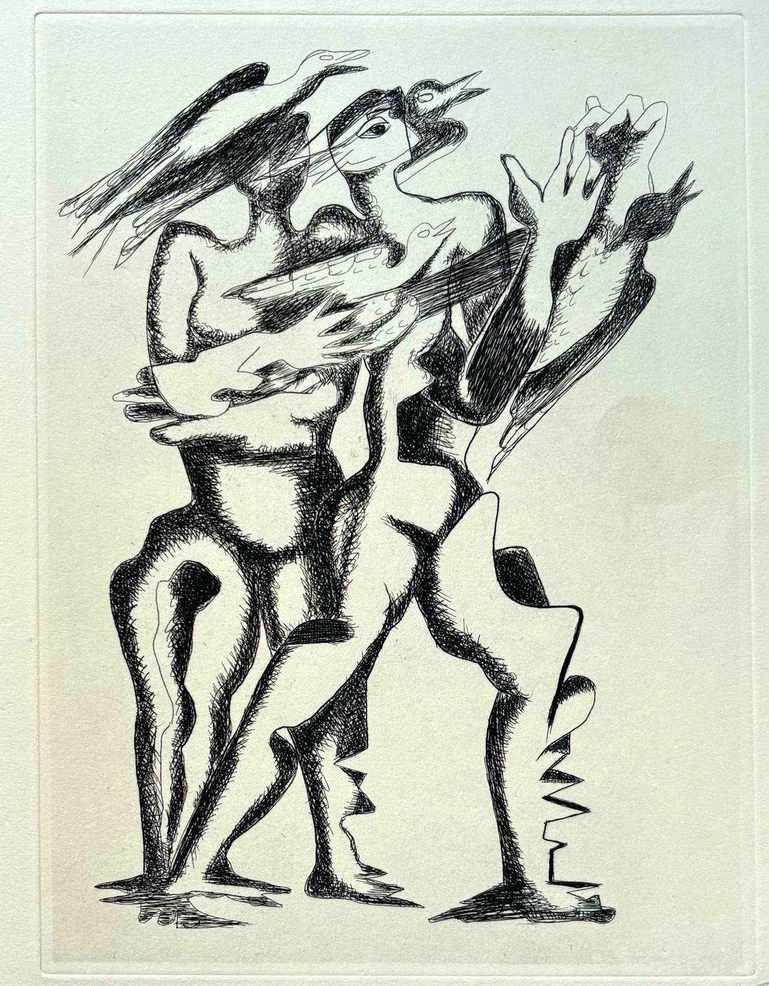 Ossip Zadkine - O BATAILLES! LA TERRE TREMBLE COMME UNE MANDOLINE kopen? Bied vanaf 250!