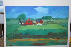 Henri Titselaar - Landschap in Hedikhuizen kopen? Bied vanaf 125!