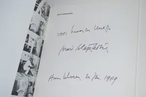 Gerard Schaperkotter - 2 boekwerken (1x gesigneerd met opdracht) & kaart & prijslijst kopen? Bied vanaf 40!