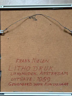 Frans Nielen - Geen titel, afbeelding man met papegaai kopen? Bied vanaf 75!