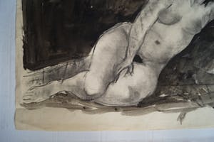 Jan Tullemans - liggend naakt kopen? Bied vanaf 65!