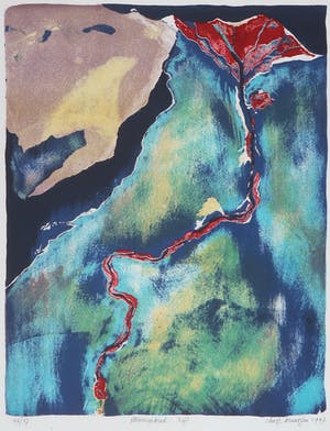 Chris Buursen - Litho, Stroomgebied Nijl en Stroomgebied Congo kopen? Bied vanaf 20!