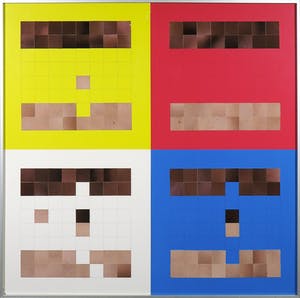 Roy Villevoye - Collage, Chessboard - Ingelijst kopen? Bied vanaf 50!