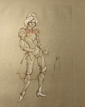 Leonor Fini - Scéne de thèâtre kopen? Bied vanaf 30!
