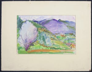 Guillaume Serpenti - Aquarel, St. Thomas en Royans kopen? Bied vanaf 1!