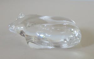 Hadeland - Kristallen figuur van een Muskusos - zeldzaam kopen? Bied vanaf 1!