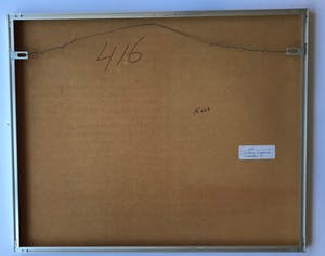 Peter Oosterbos - v/d bruine landkaart - oplage 6/25 - handgesigneerd - 1977 kopen? Bied vanaf 42!