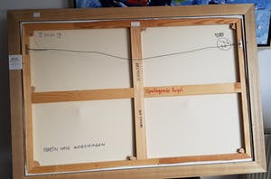 Martin van Wordragen - Een van zijn betere werken, mooi kleurenspel EN GROOT! kopen? Bied vanaf 295!
