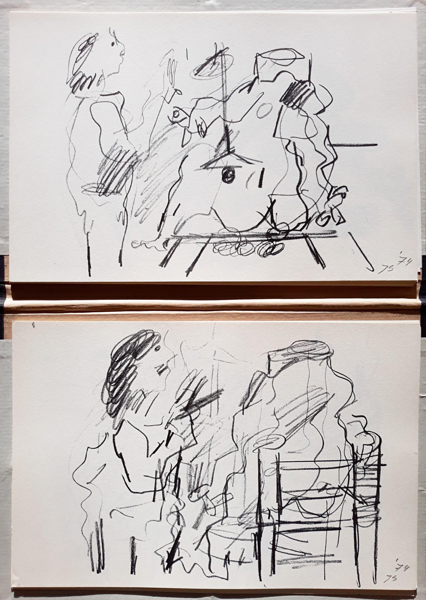 Jan Sierhuis - Schetsboek, complete portfolio met 20 met de hand gemonogrammeerde litho’s kopen? Bied vanaf 250!