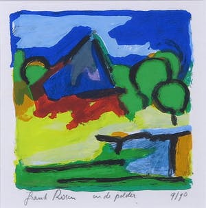 Frank Rosen - Zeefdruk, In de polder kopen? Bied vanaf 20!