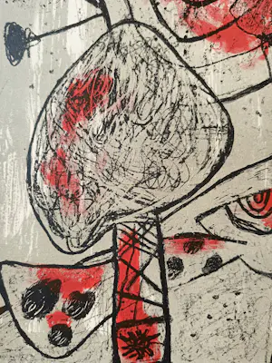 Corneille - 1969 - Soleil d'aube - Antieke Litho - Zeldzaam kopen? Bied vanaf 599!