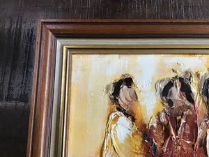 Niet of onleesbaar gesigneerd - Man met twee vrouwenn kopen? Bied vanaf 1!