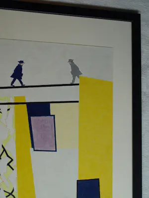 Doorlie Gerdes - Ingelijste potloodtekening , Crossover – 2020 - Lijst, 53 x 43 cm. kopen? Bied vanaf 100!