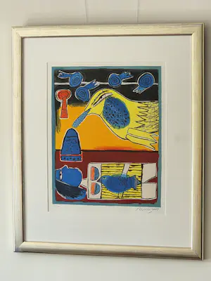 Corneille - Iza II - 127/300 - 2001 - Handgesigneerd kopen? Bied vanaf 330!