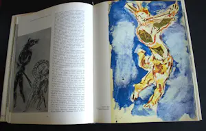 Marc Chagall - dubbelbladige kleurenlitho in de originele Franse editie XXe siecle- kopen? Bied vanaf 130!