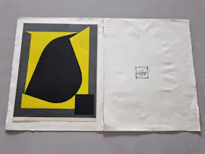 Victor Vasarely - in 1958 gemakte lithografie "Pamir" potloodgesigneerd - losbladig kopen? Bied vanaf 174!