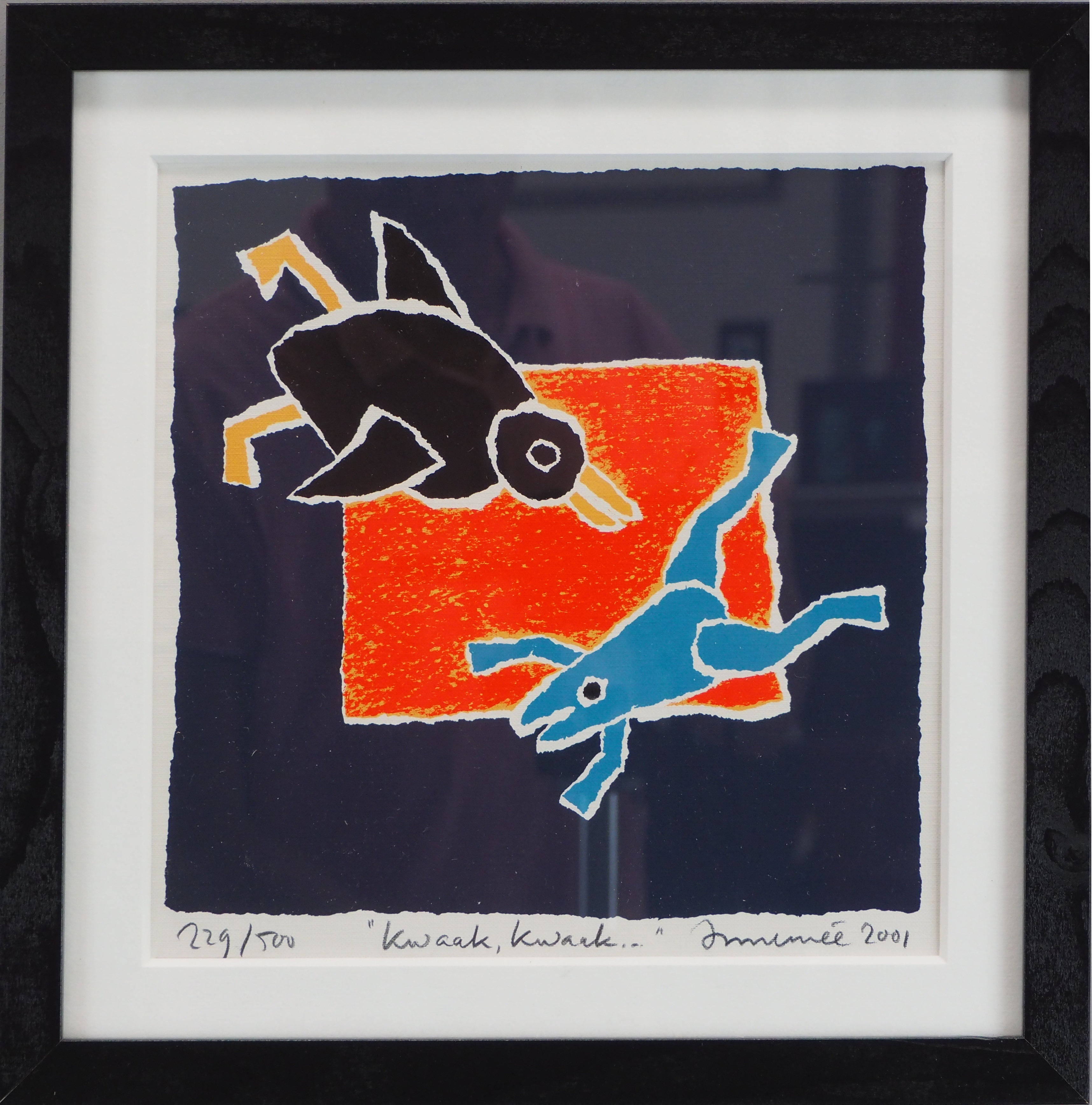 Hans Innemee - Kwaak, kwaak verkocht voor € 50!