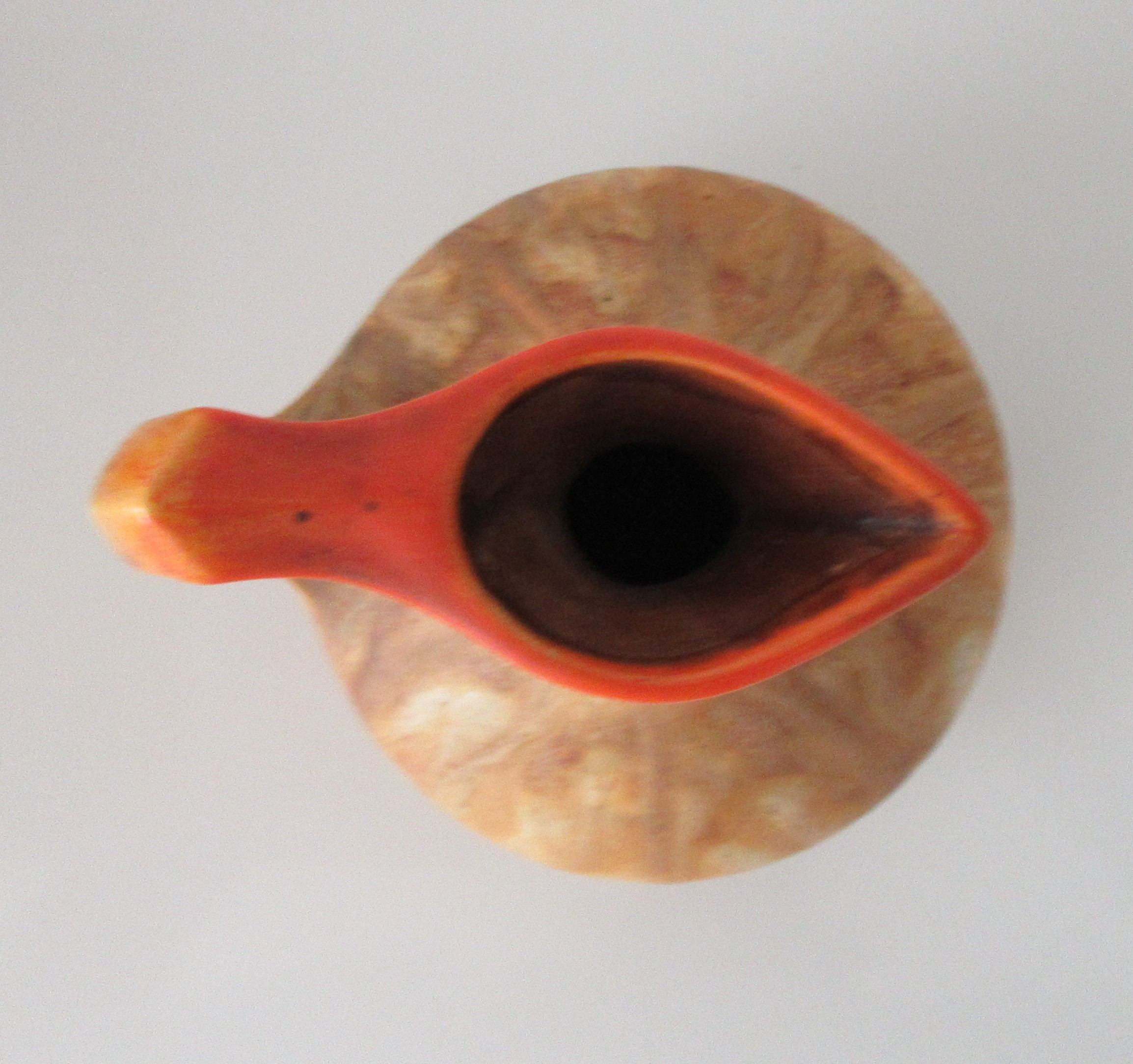 Faience de Thulin - Art deco stroomglazuren hengselvaas model 255 kopen? Bied vanaf 25!