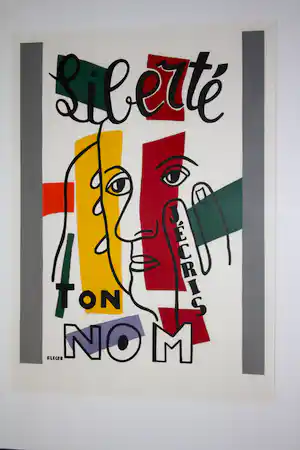 Fernand Leger - Liberté, j'écris ton nom verkauft für € 1!