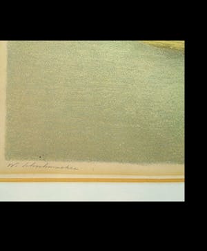 Wim Schuhmacher - Peniscola Lithografie. kopen? Bied vanaf 10!