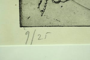 Lucebert - Twee mensen in gesprek - Ets uit kleine oplage kopen? Bied vanaf 325!