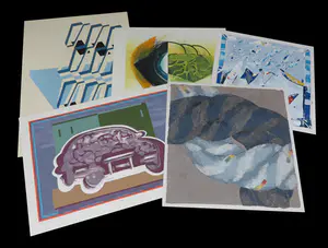 Marinus Fuit - en andere! - Lot van 10 werken op papier kopen? Bied vanaf 1!