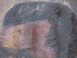 Niet of onleesbaar gesigneerd - Mannenportret - Olieverf op doek kopen? Bied vanaf 1!