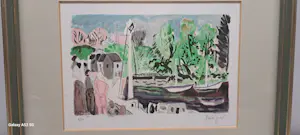 Buy Alexandre Minguet - Pont-Aven, le port? Bid from 45!