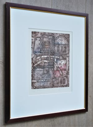 Enric Adsera Riba - kleurets - oplage 125 - in een prachtige lijst kopen? Bied vanaf 1!