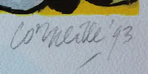 Corneille - Litho: memoires de Bali - 1993 kaufen? Bieten Sie von 225!