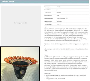 Buy Koninklijke Tichelaar Makkum - Renate Weidner - vaas? Bid from 75!