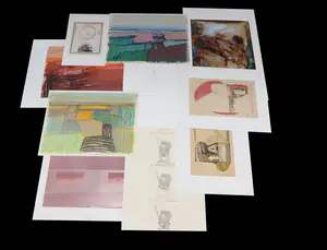 AcheterJan Stolk - en andere! - Lot van 10 werken op papier? Enchérissez de 1!