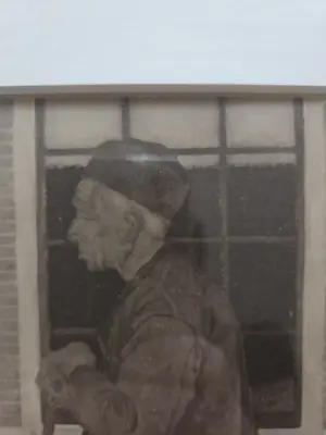 Jan Mankes - Twee maal boerenknecht. Ingelijst. kopen? Bied vanaf 20!