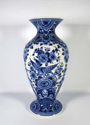 Keramiekfabriek Velsen - Aardewerk, Vaas (Groot) verkocht voor € 40!