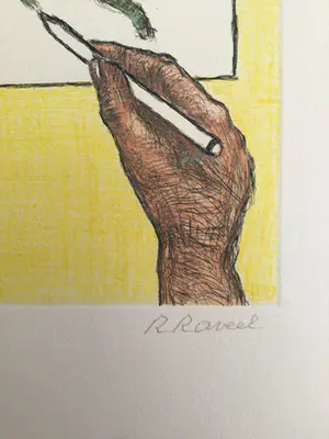 Roger Raveel - Oscar en de blijde dood kopen? Bied vanaf 500!