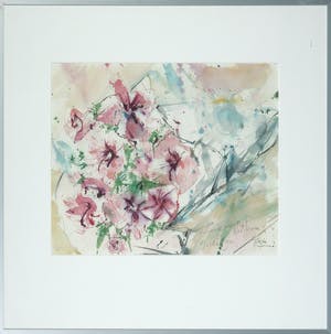 Pom Hoogstadt - Aquarel, Hommage aan Piet Heldoorn - Ingelijst kopen? Bied vanaf 50!