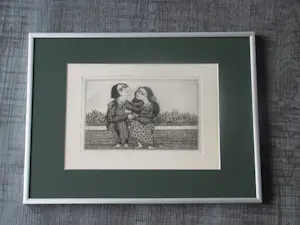 Buy Hans van Draanen - Liefdespaar op een muurtje? Bid from 40!