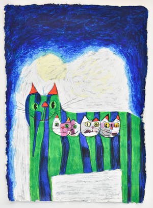 Franz Lauter - Moeder met kittens - 1/200 kopen? Bied vanaf 55!