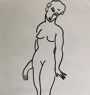 Bruneau - Naakt portret kopen? Bied vanaf 90!