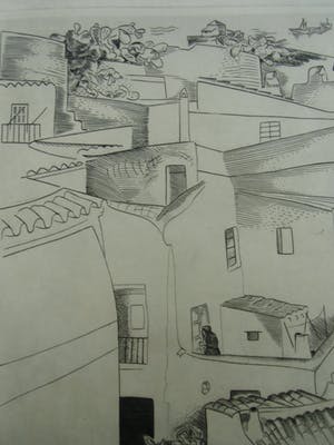 Debora Duyvis - IBIZA /// KOPERGRAVURE VAN DEBORA DUYVIS kopen? Bied vanaf 50!