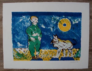Lucebert - Litho - 1973 kopen? Bied vanaf 225!