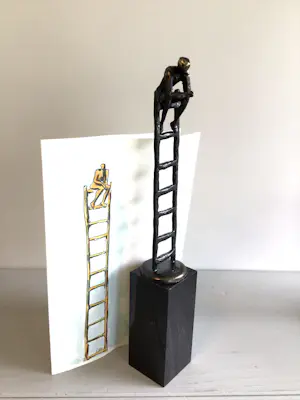 AcheterCorry Ammerlaan - Sculptuur “ De denkende mens “? Enchérissez de 59!