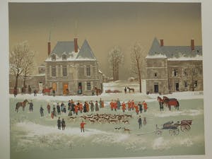 Michel Delacroix - La Chasse d'Hiver kopen? Bied vanaf 45!