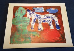 Guillaume Lo-A-Njoe - Blue horse kopen? Bied vanaf 20!