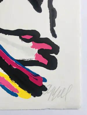 Karel Appel - Tantrika - kleurenlitho - gesigneerd. kopen? Bied vanaf 750!