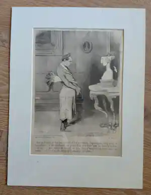 Honore Daumier - Dire qu'Arsinoé n'etait pas contente d'etre portraiturée verkauft für € 25!