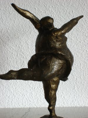Brons (Onbekend) - Dikke ballerina. kopen? Bied vanaf 125!