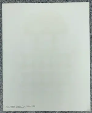 Victor Vasarely - 2 prachtige offset lithos - CANOPUS en MIMAS - 1973 - Editions du Griffon kopen? Bied vanaf 1!